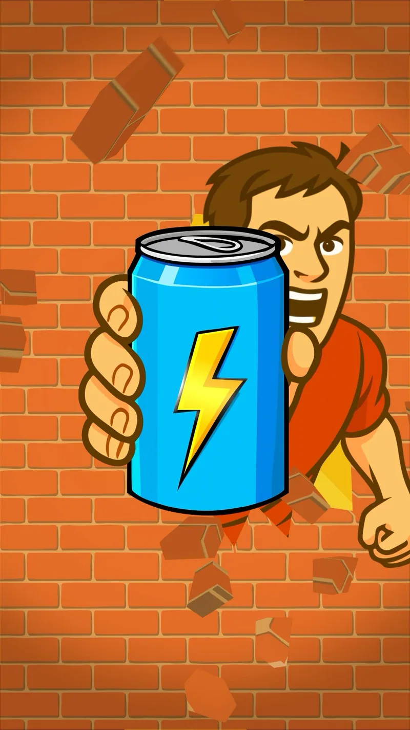 Energy Drink vertikalna reklama — short-form video, Kakadu Studio